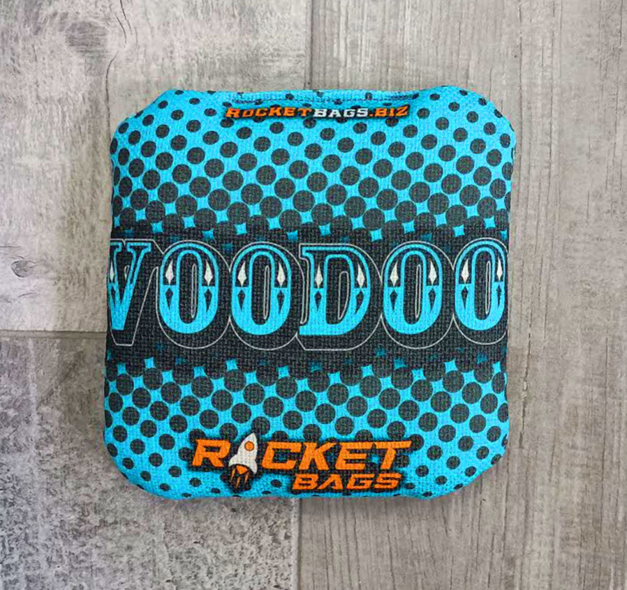 VooDoo Teal Cornhole Bags ACO Approved